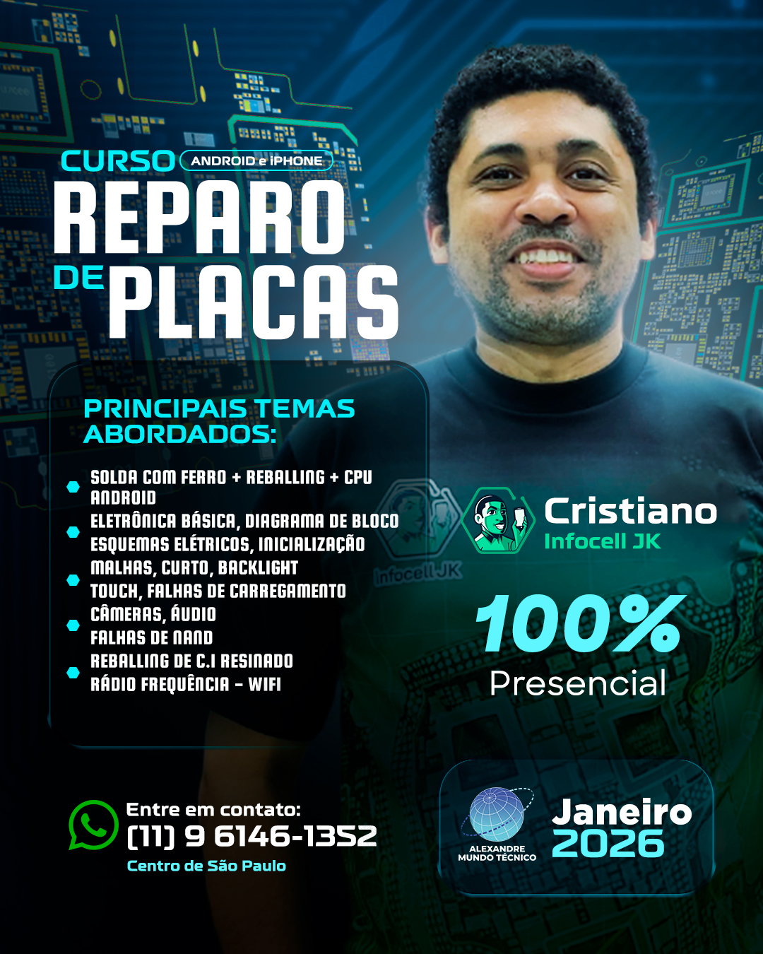 Leitura de Esquemas Elétricos - Cristiano Infocell JK
